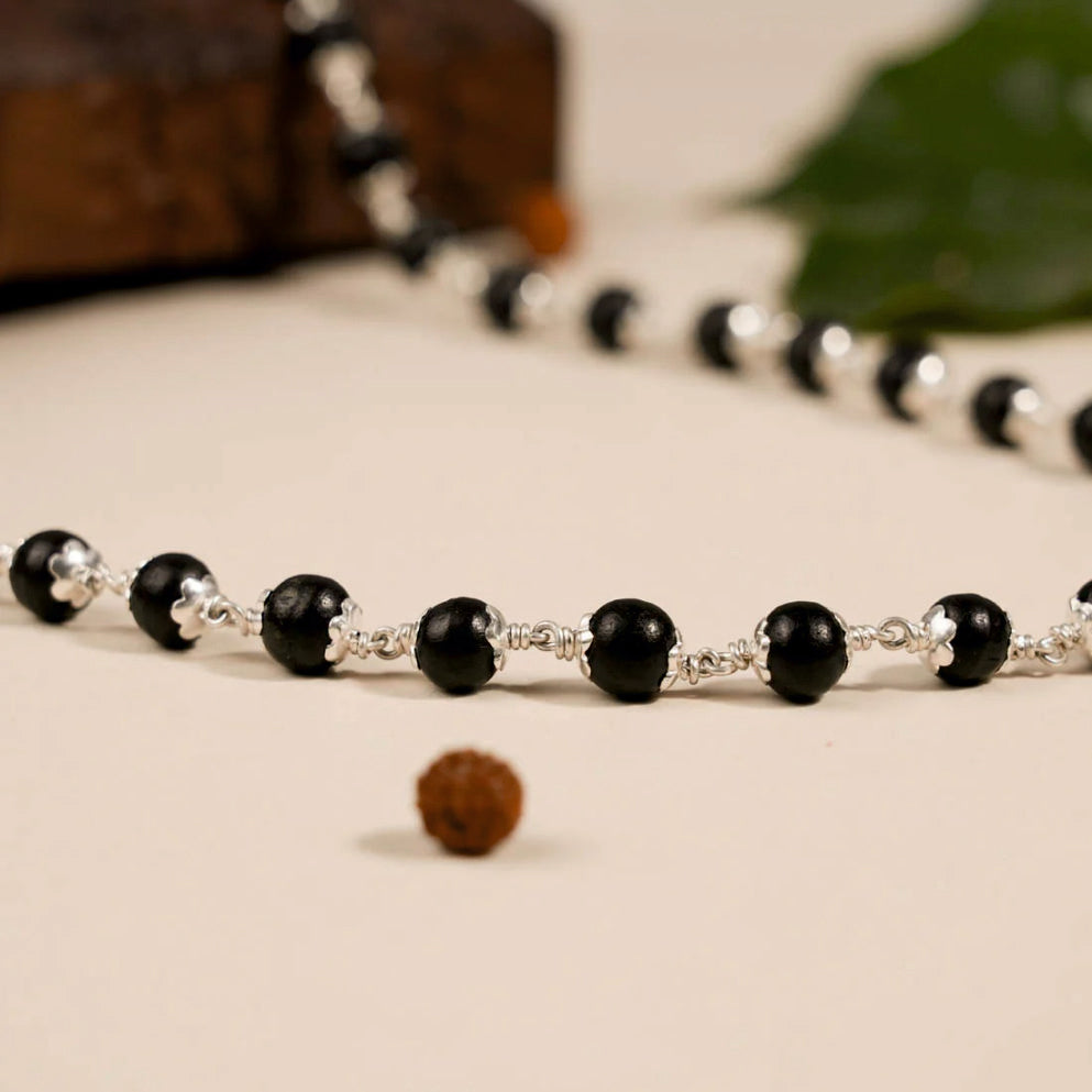 Premium Karungali Mala – Original Blackwood Beads for Protection & Positivity